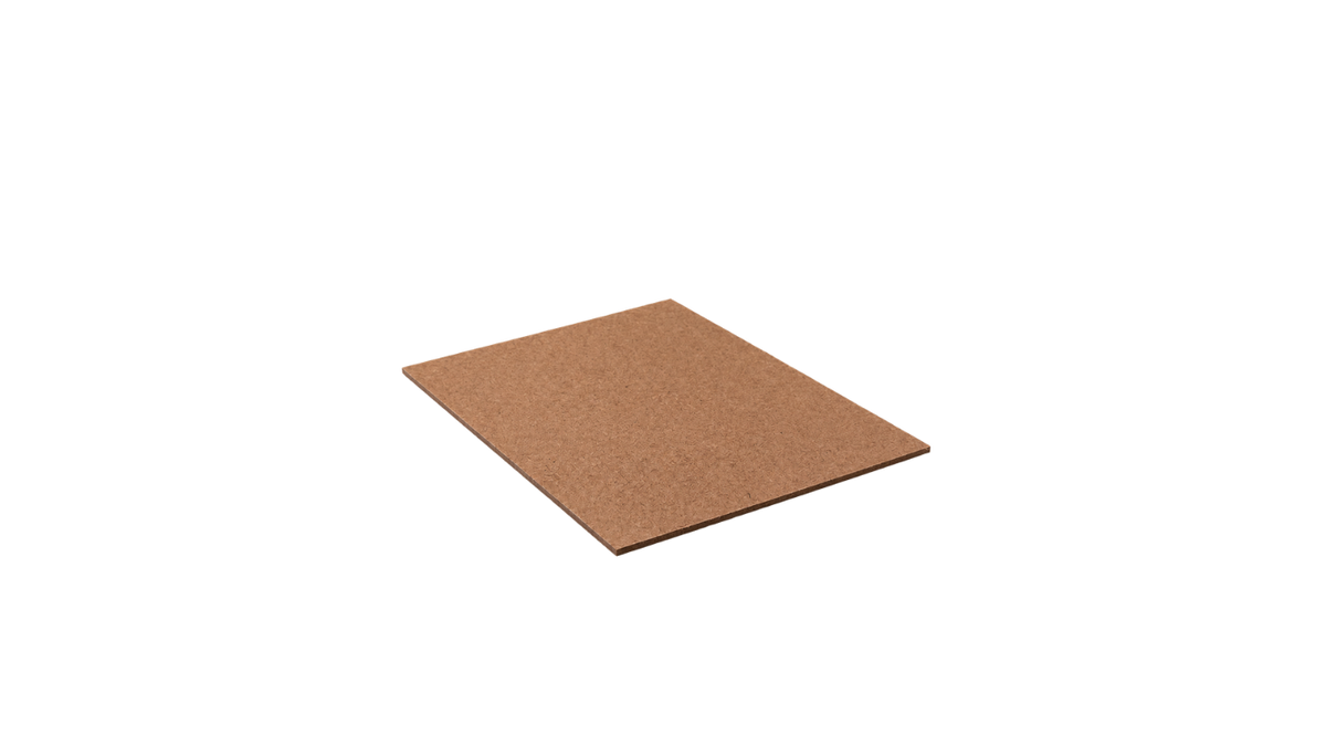 Apollon dark Masonite panel, angled view